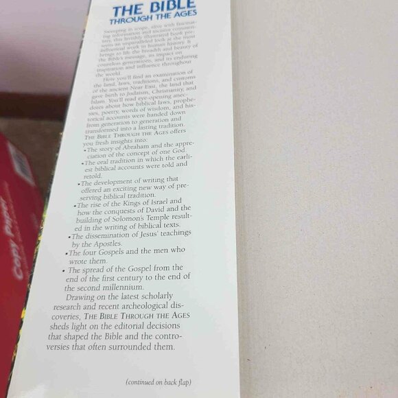 Reader's Digest The Bible Through the Ages Hardcover Book (1996) - Picture 12 of 12